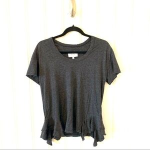 CURRENT/ELLIOT Grey Tee 257